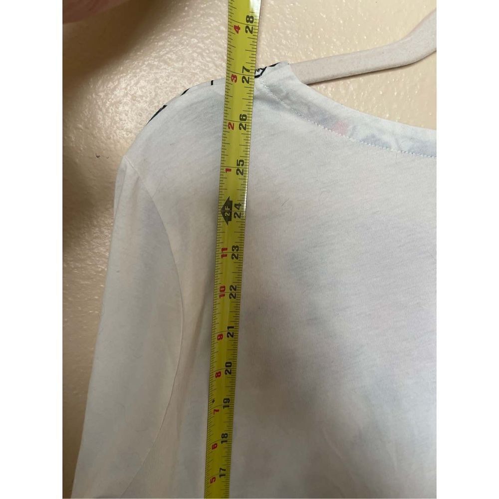 Van Heusen offwhite double pocket floral tee XL - Picture 4 of 5